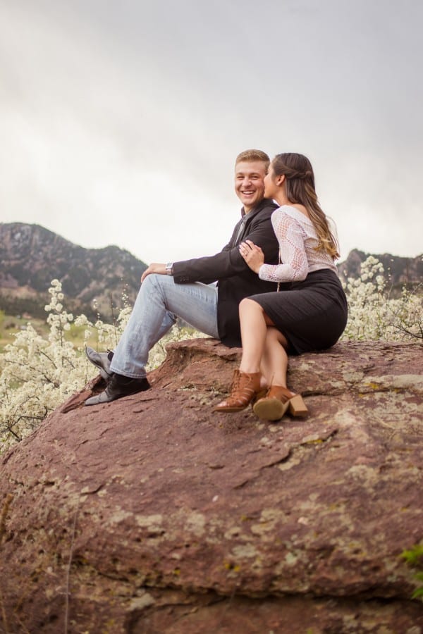 Danielle & Drew | Eldorado Canyon Engagement Photography | From the Hip Photo