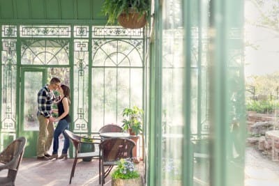Andrea & Cole | Cheesman Park and Denver Botanic Gardens Engagement Photography | From the Hip Photo