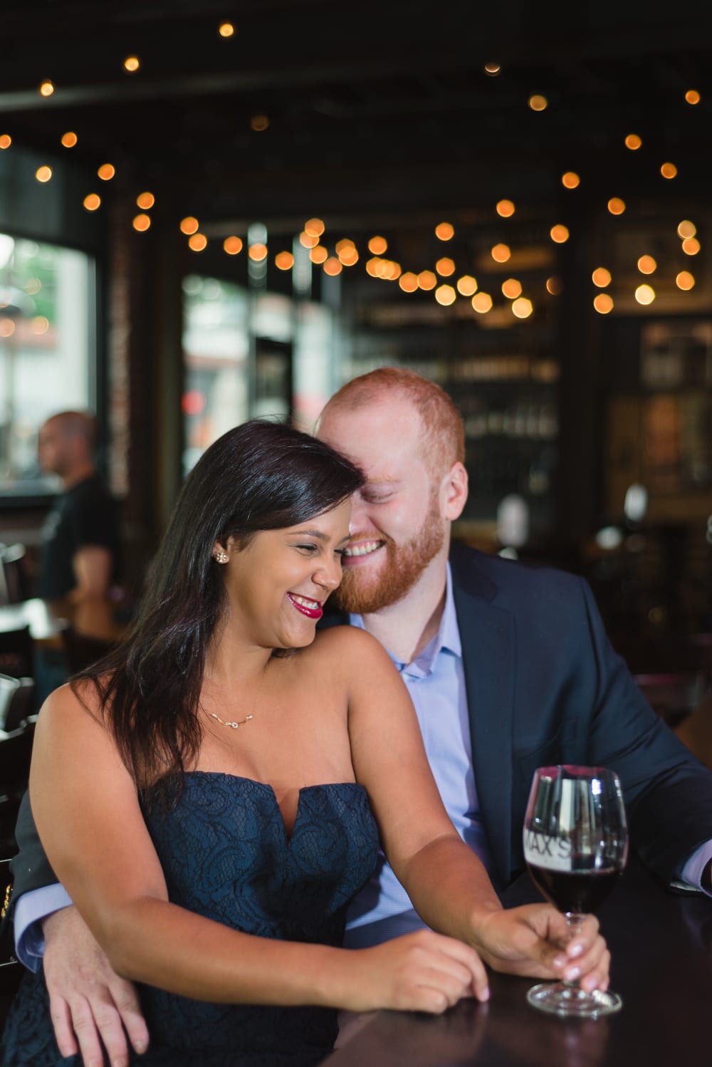 Emily & Brendan | Denver Wine Bar Engagement Photography | From the Hip Photo