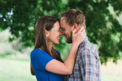 Suburban engagement photo session | Engagement Photography Denver | From The Hip Photo