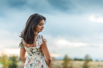 Outdoor Senior Portraits | Portrait Photography | Central Park of Stapleton | From the Hip Photo