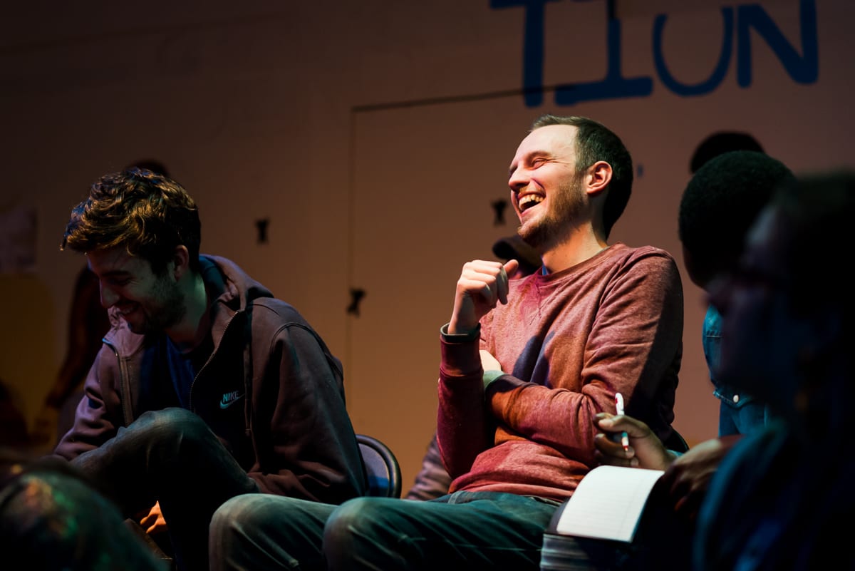 50 First Jokes | Event Photography | Bug Theatre | From the Hip Photo