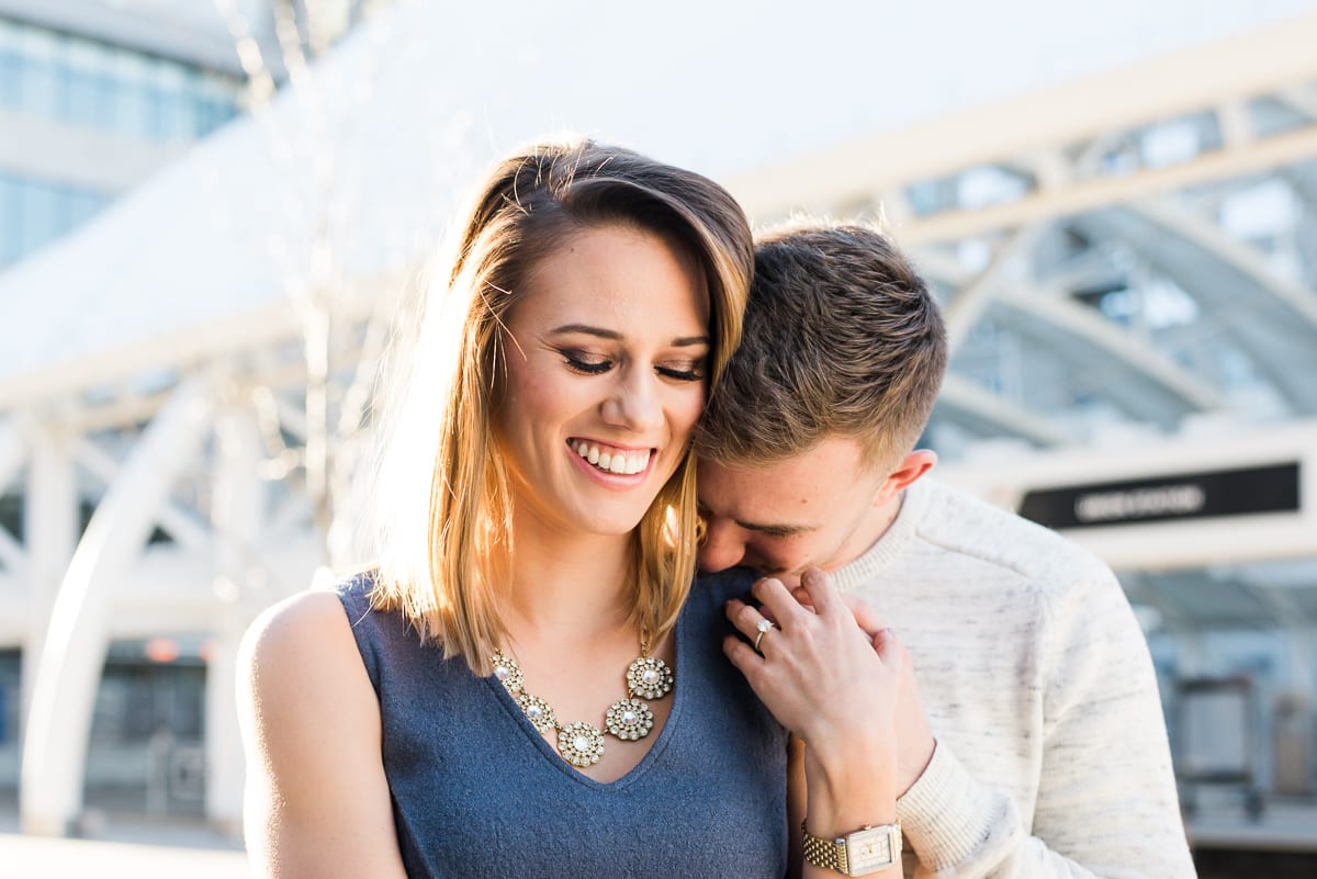 Downtown Denver Engagement Photos | Engagement Photography | Downtown Denver | From the Hip Photo