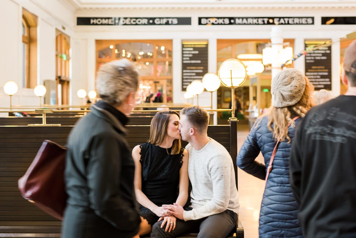 Downtown Denver Engagement Photos | Engagement Photography | Downtown Denver | From the Hip Photo