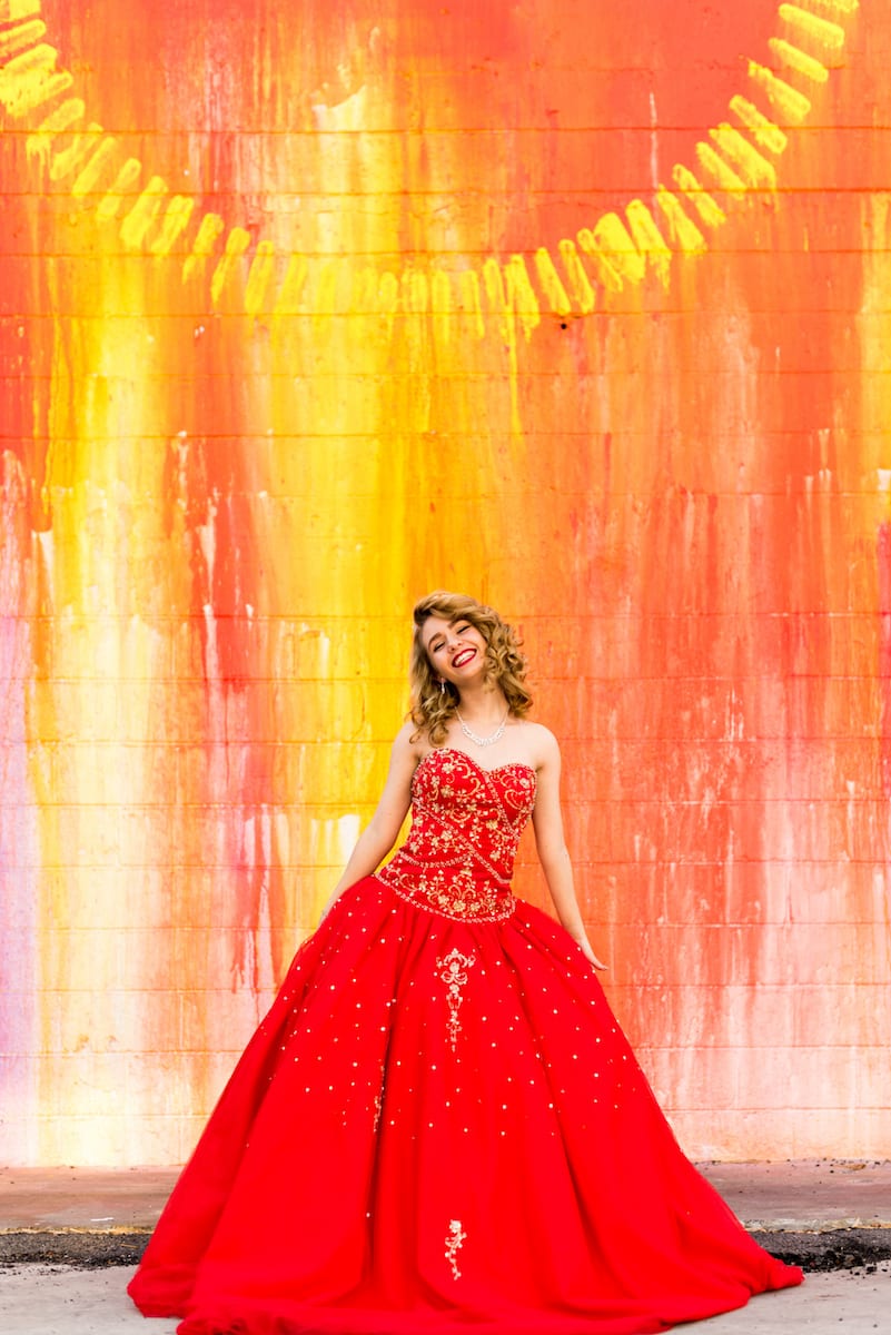 Bright Red Quinceanera Dress | Event Photography | Wyndwood | From The Hip Photo