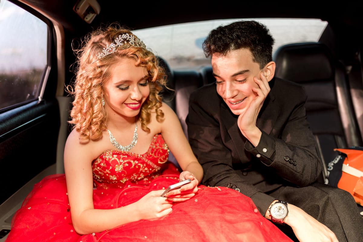 Quinceanera Limo Ride | Event Photography | Wyndwood | From The Hip Photo