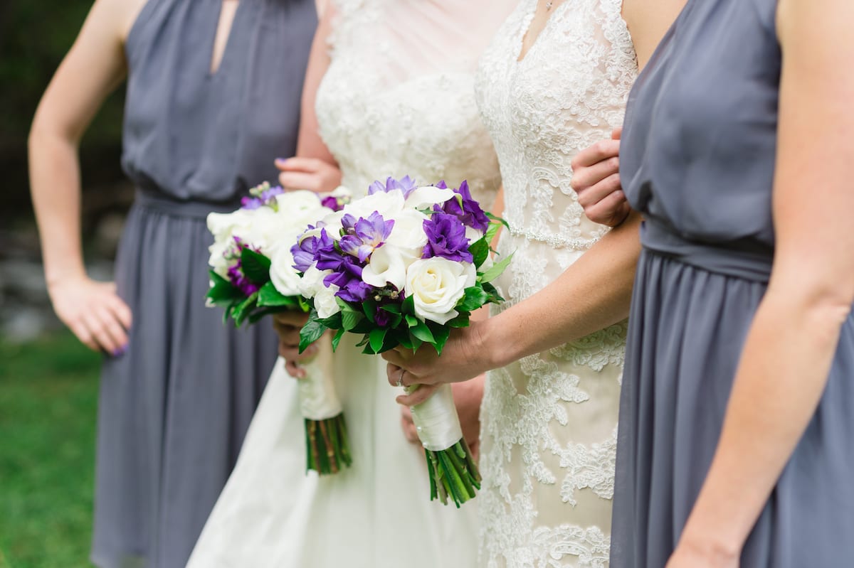 Two Brides In Lace | Wedding Photography | Wedgwood On Boulder Creek | From The Hip Photo