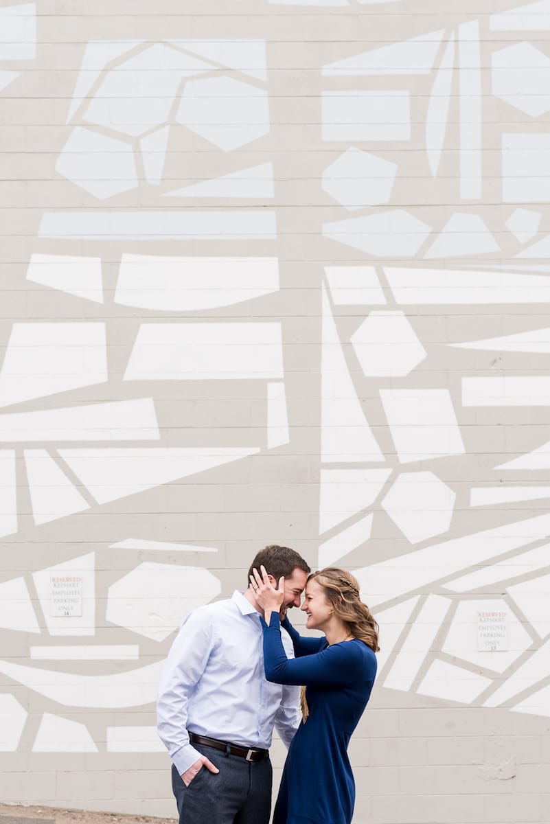 Denver Ri-No Engagement portrait
