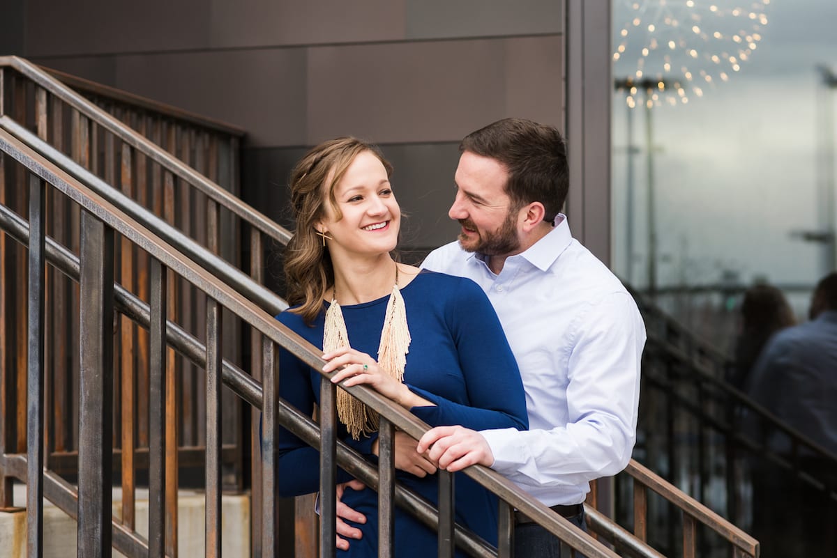 Denver Ri-No Engagement portrait