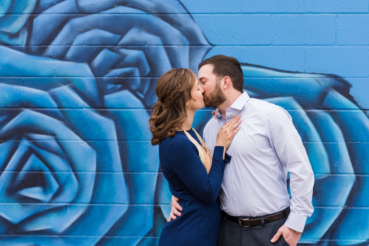 Denver Ri-No Engagement portrait