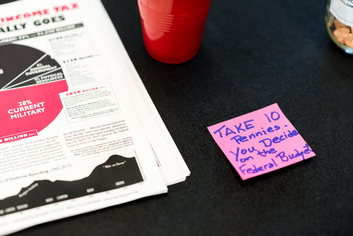 Warm Cookies of the Revolution civic duty event