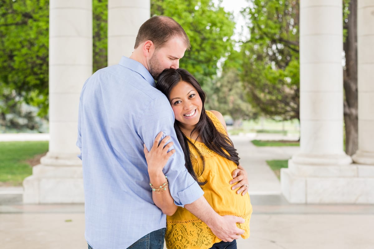 maternity | maternity portraits | Cheeseman Park | From the Hip Photo