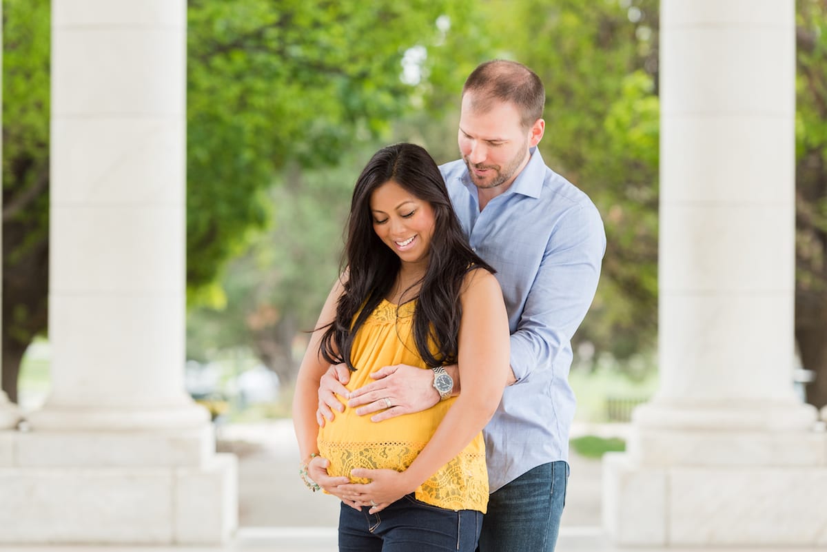 maternity | maternity portraits | Cheeseman Park | From the Hip Photo