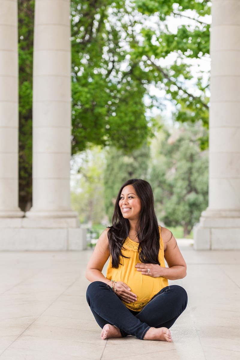 maternity | maternity portraits | Cheeseman Park | From the Hip Photo