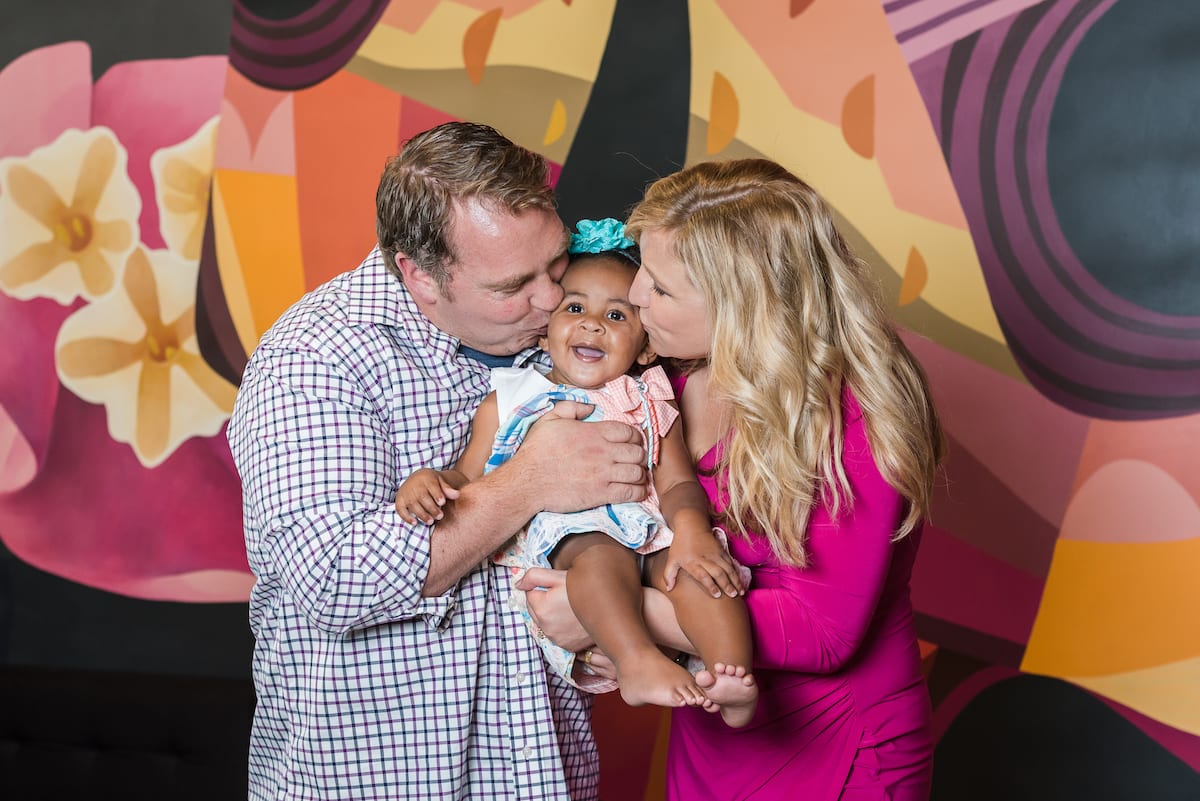 Family Kisses I Family Photography I From the Hip Photo 