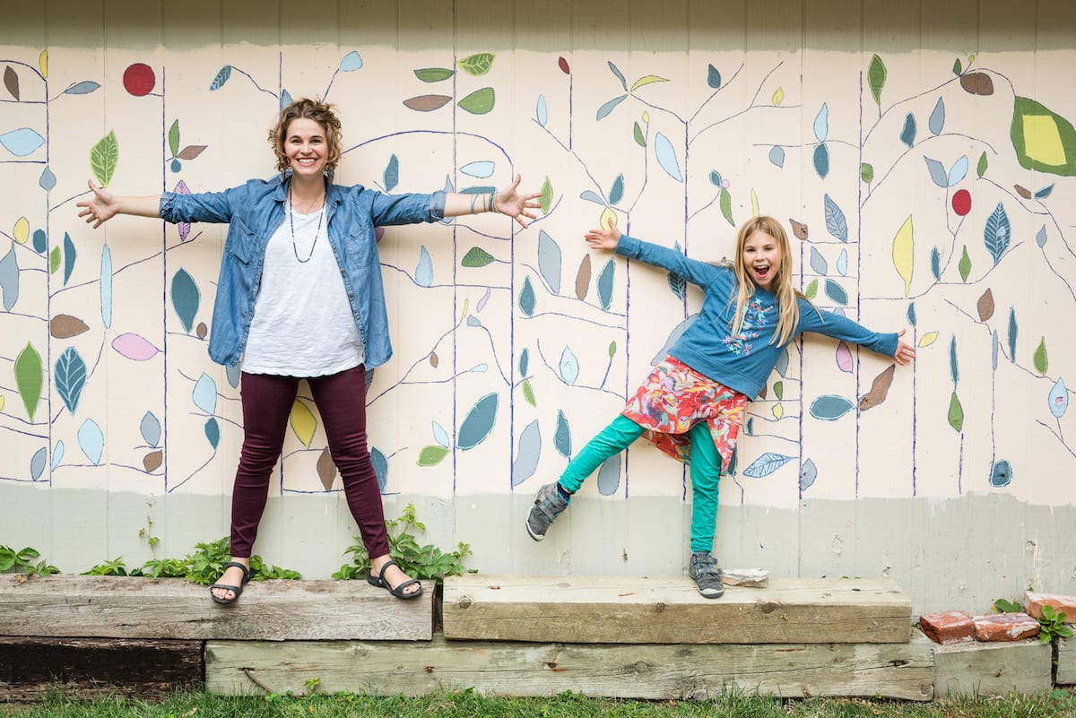 Mom and daughter strike a pose | Family Photography | From the Hip Photo