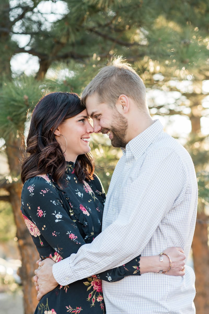 A Cozy Home Engagement | Engagement Photography | Evergreen | From the Hip Photo