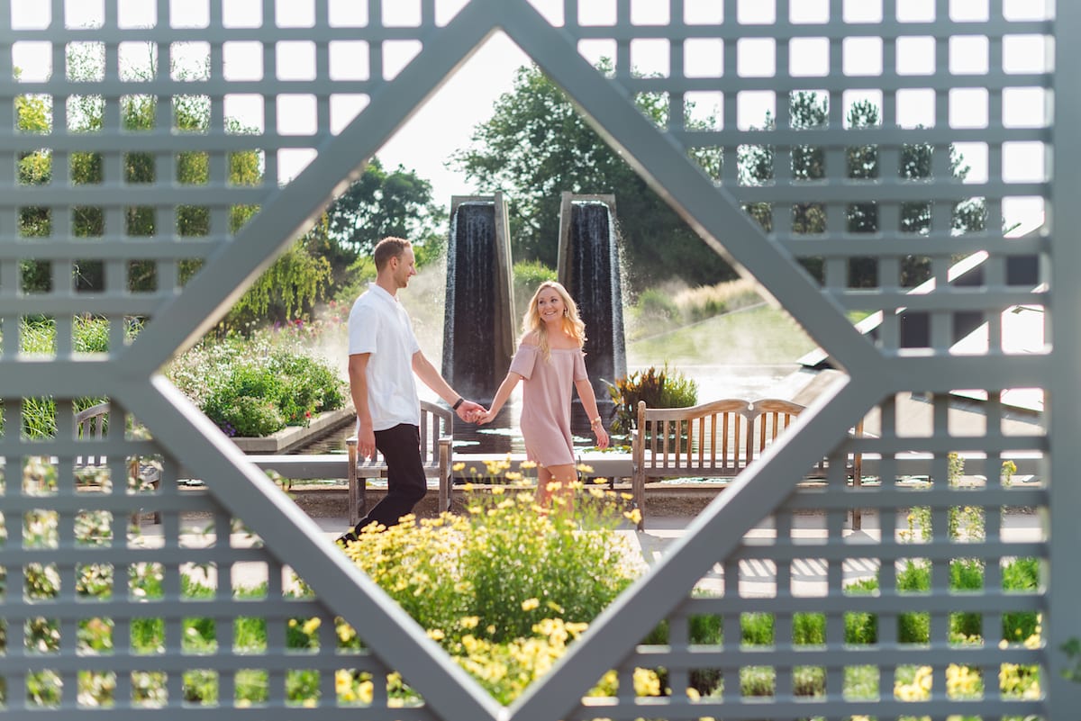 Botanic Gardens Engagement | Engagement Photography | Botanic Gardens | From the Hip Photo