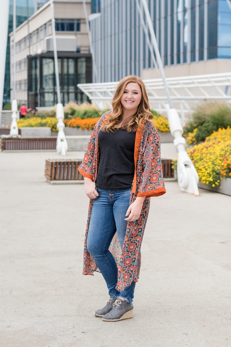 Carly Big City Senior Session | Senior Portraits | Confluence Park | From the Hip Photo