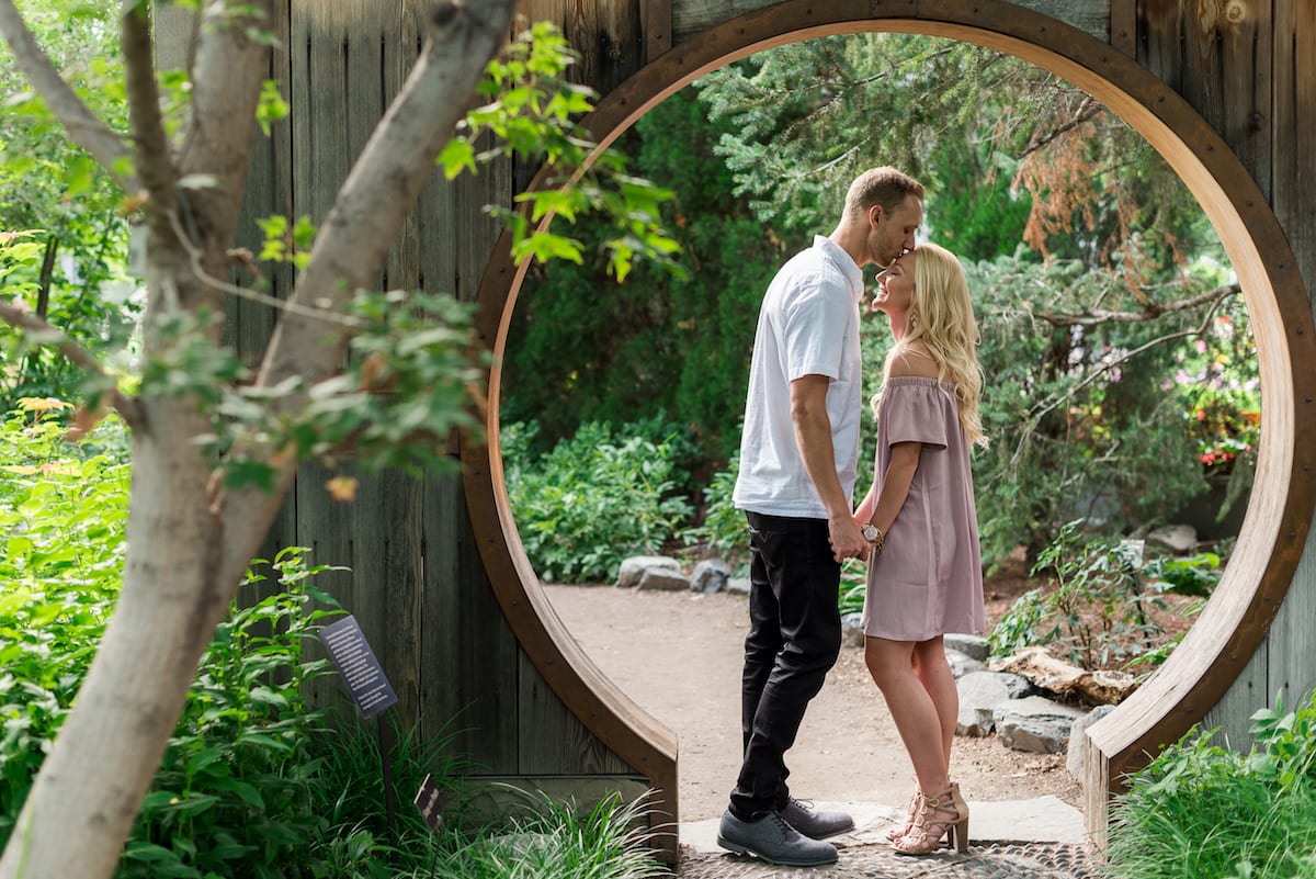 Botanic Gardens Engagement | Engagement Photography | Botanic Gardens | From the Hip Photo