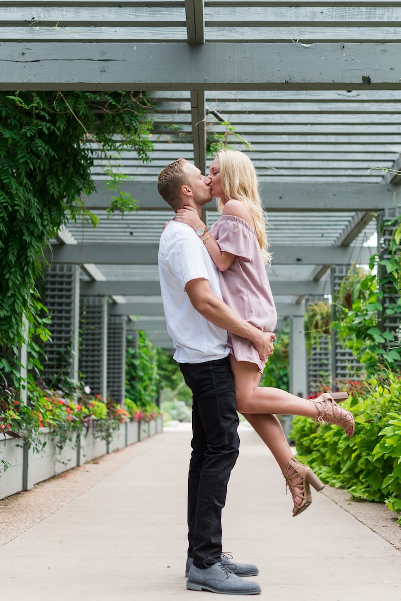 Botanic Gardens Engagement | Engagement Photography | Botanic Gardens | From the Hip Photo