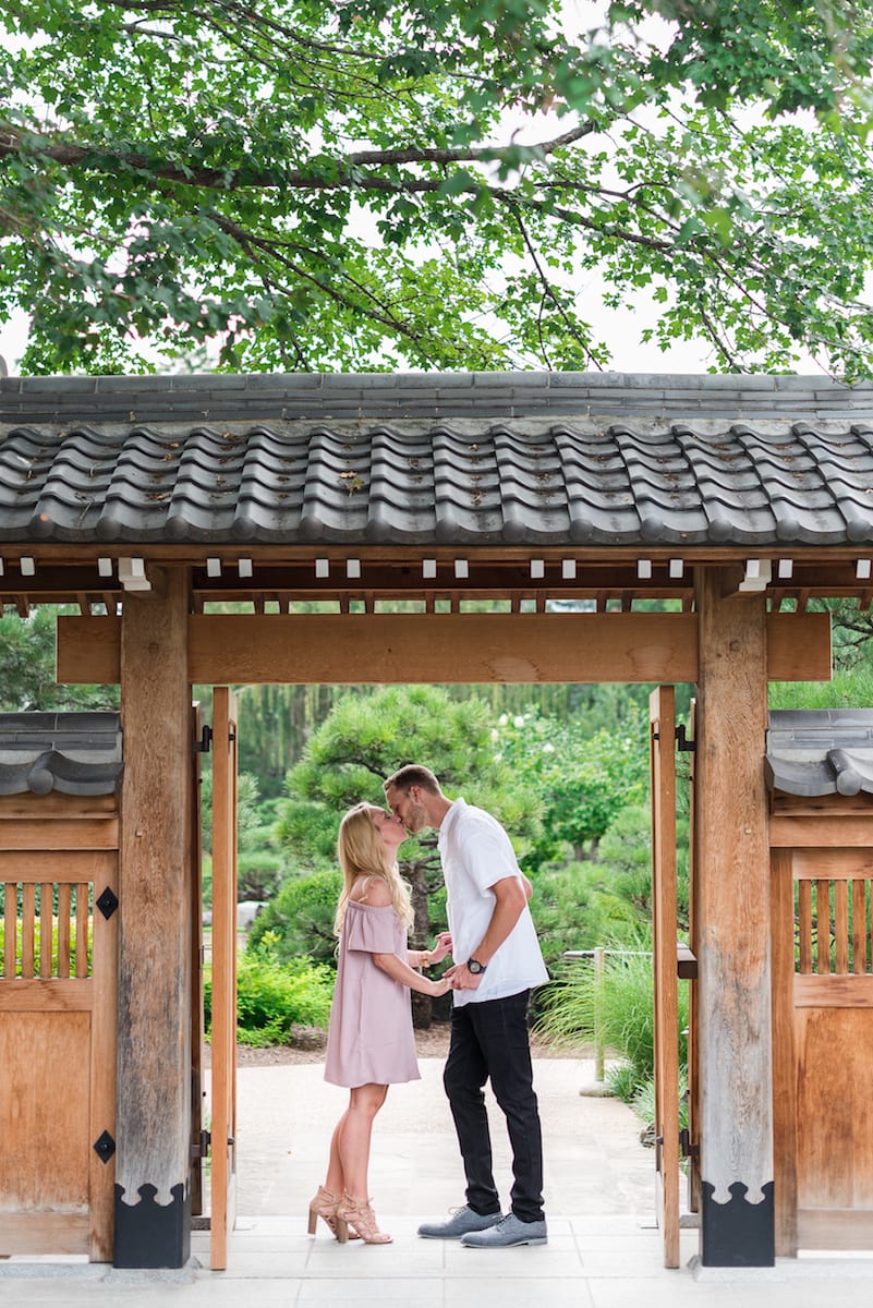 Botanic Gardens Engagement | Engagement Photography | Botanic Gardens | From the Hip Photo