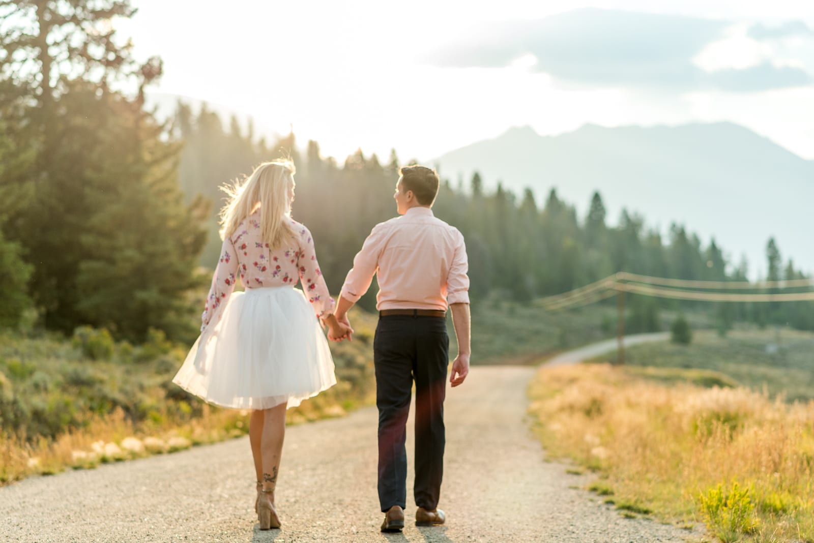 Enchanting Engagement | Engagement Photography | Lake Dillon Marina | From the Hip Photo
