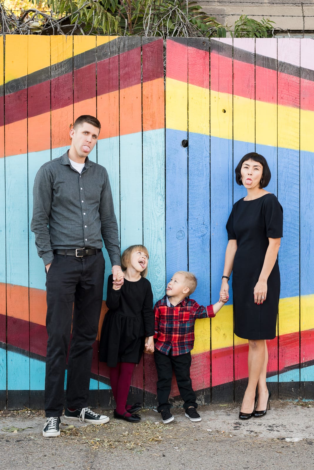 family fun | Family Photography | RiNo Art District | From the Hip Photo