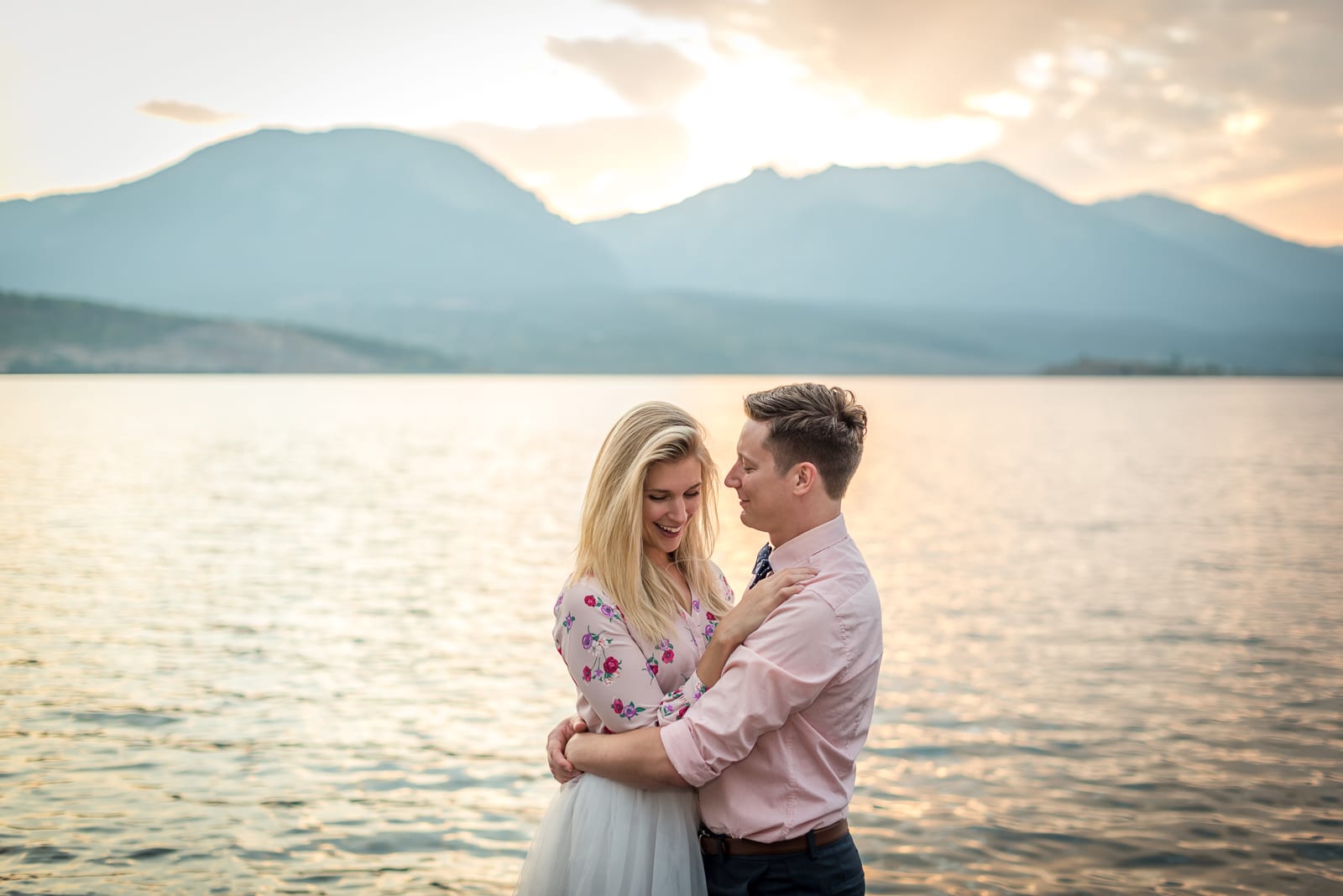 Enchanting Engagement | Engagement Photography | Lake Dillon Marina | From the Hip Photo