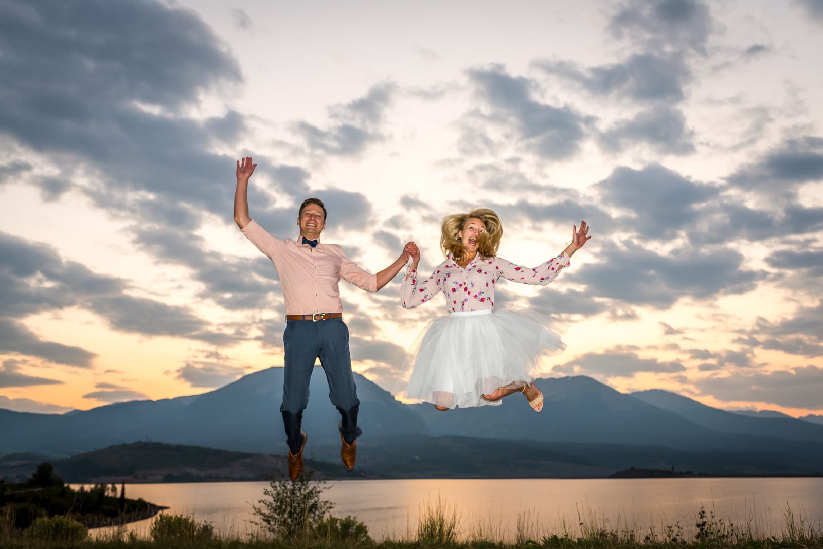 Enchanting Engagement | Engagement Photography | Lake Dillon Marina | From the Hip Photo