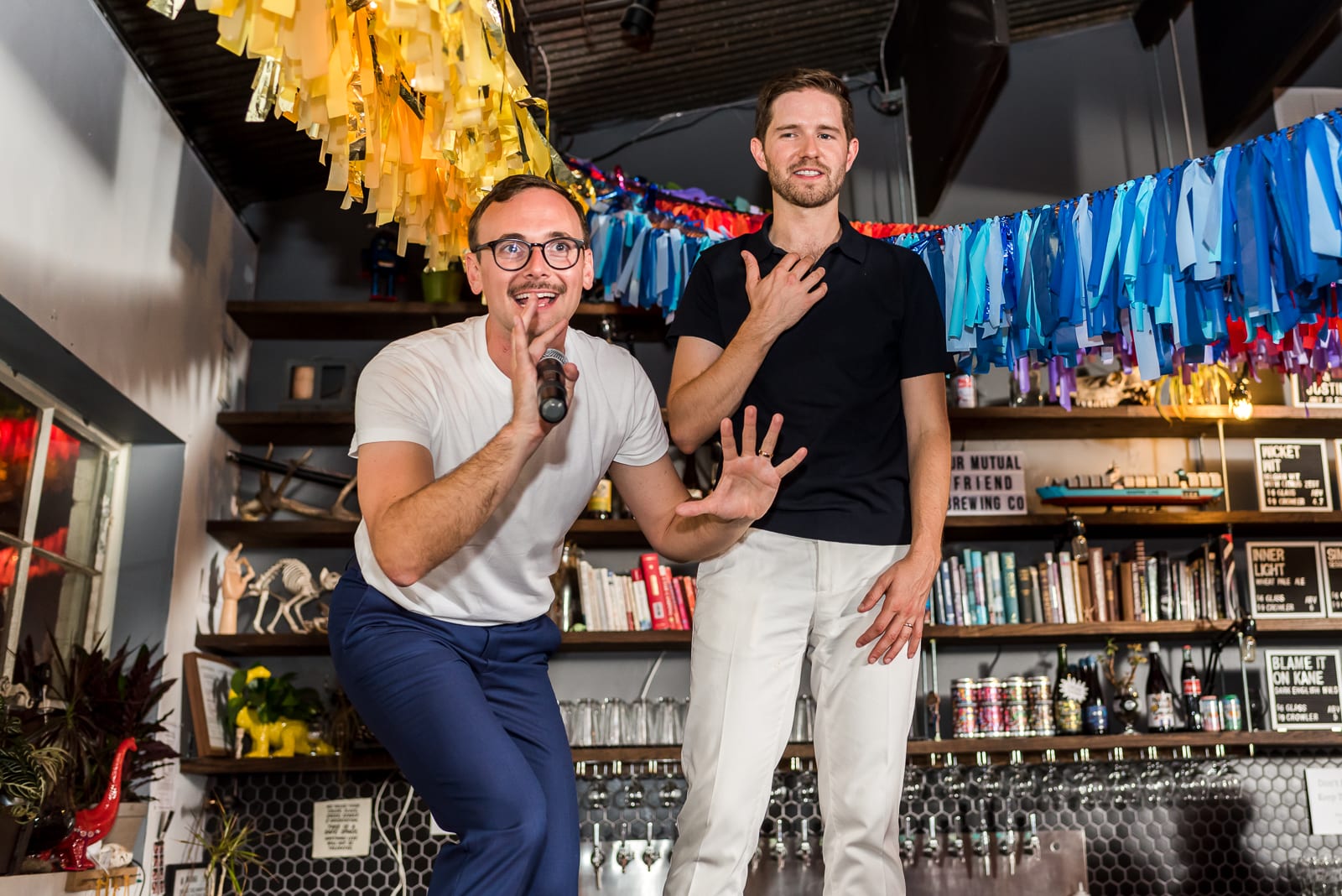 love story | Wedding Photography | Our Mutual Friend Brewing Co. | From the Hip Photo