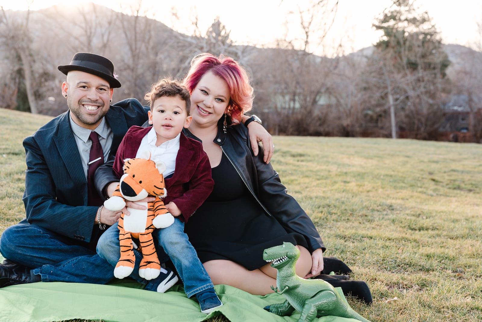Fun Family Photo | Family Photos | Scott Carpenter Park | From the Hip Photo