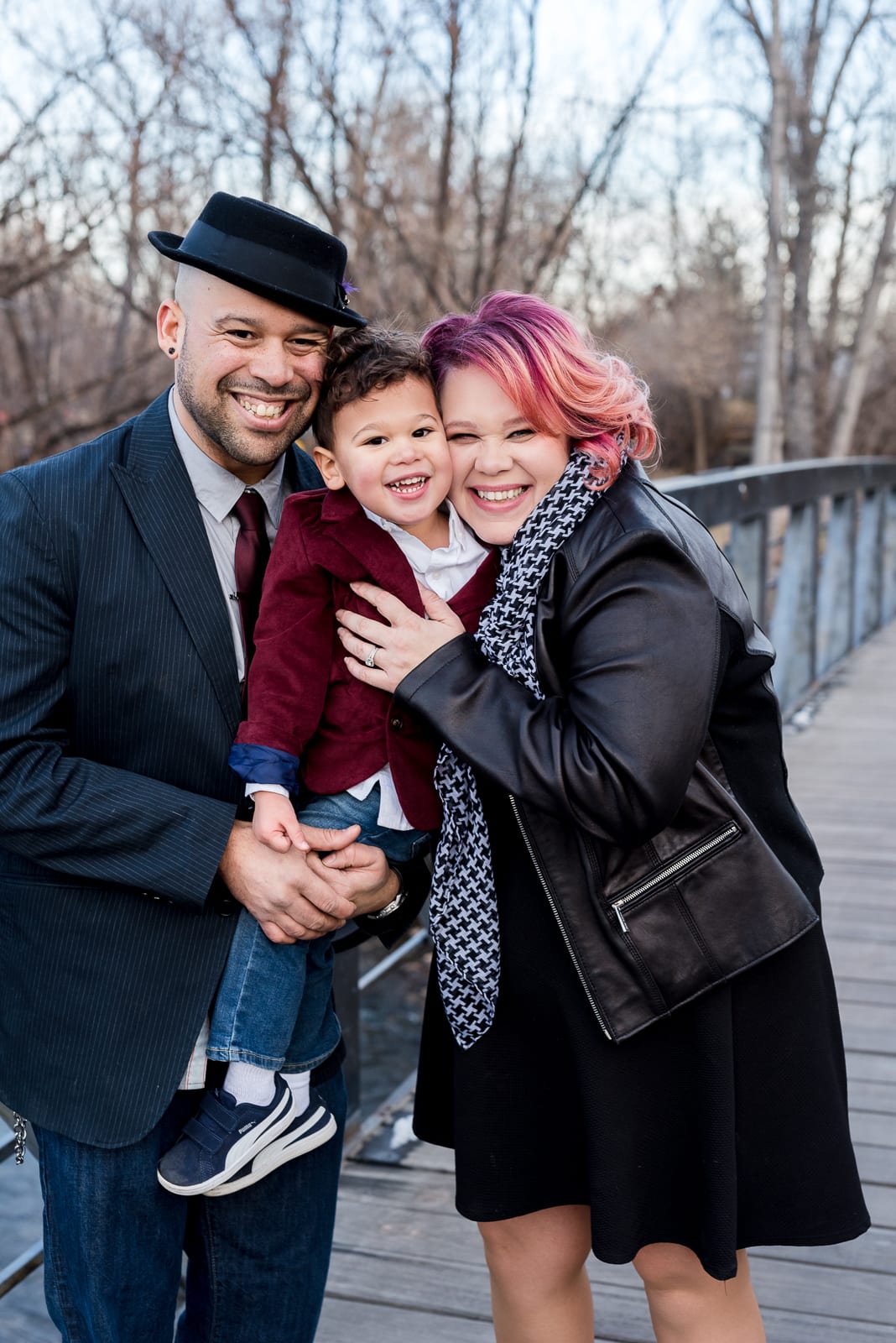 Fun Family Photo | Family Photos | Scott Carpenter Park | From the Hip Photo