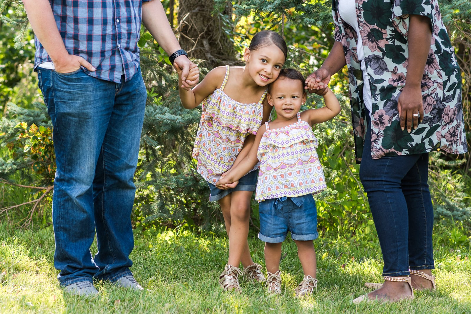 A Fabulous Four | Family Photo | Chautauqua Park | From the Hip Photo