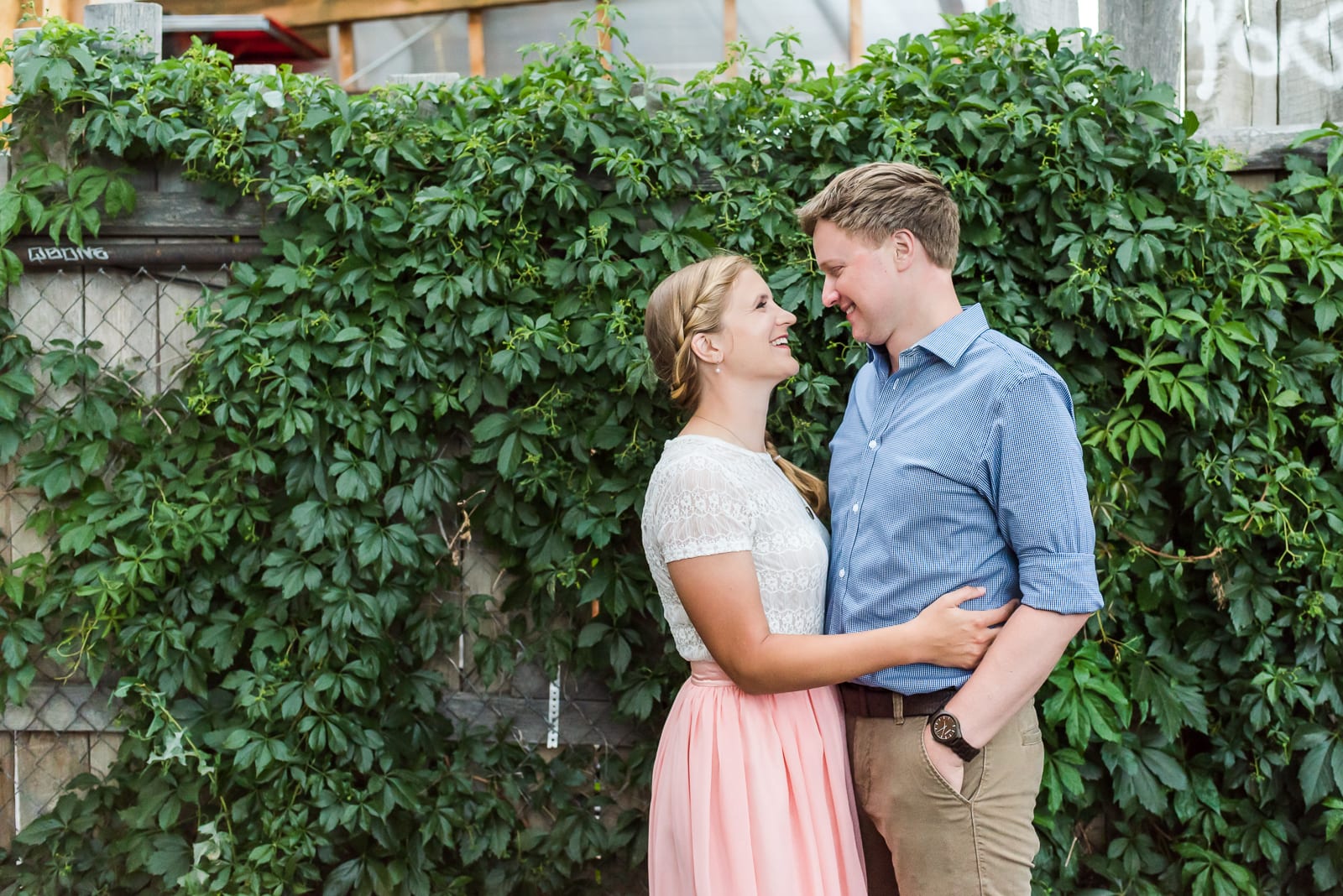 Laura & Shon A RiNo Engagement| Engagement| RiNo Art District| From the Hip Photo