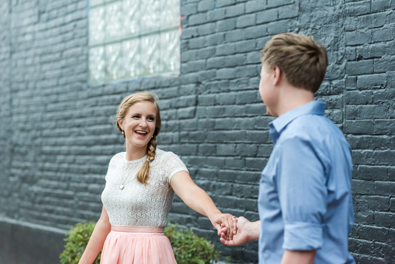 Laura & Shon A RiNo Engagement| Engagement| RiNo Art District| From the Hip Photo