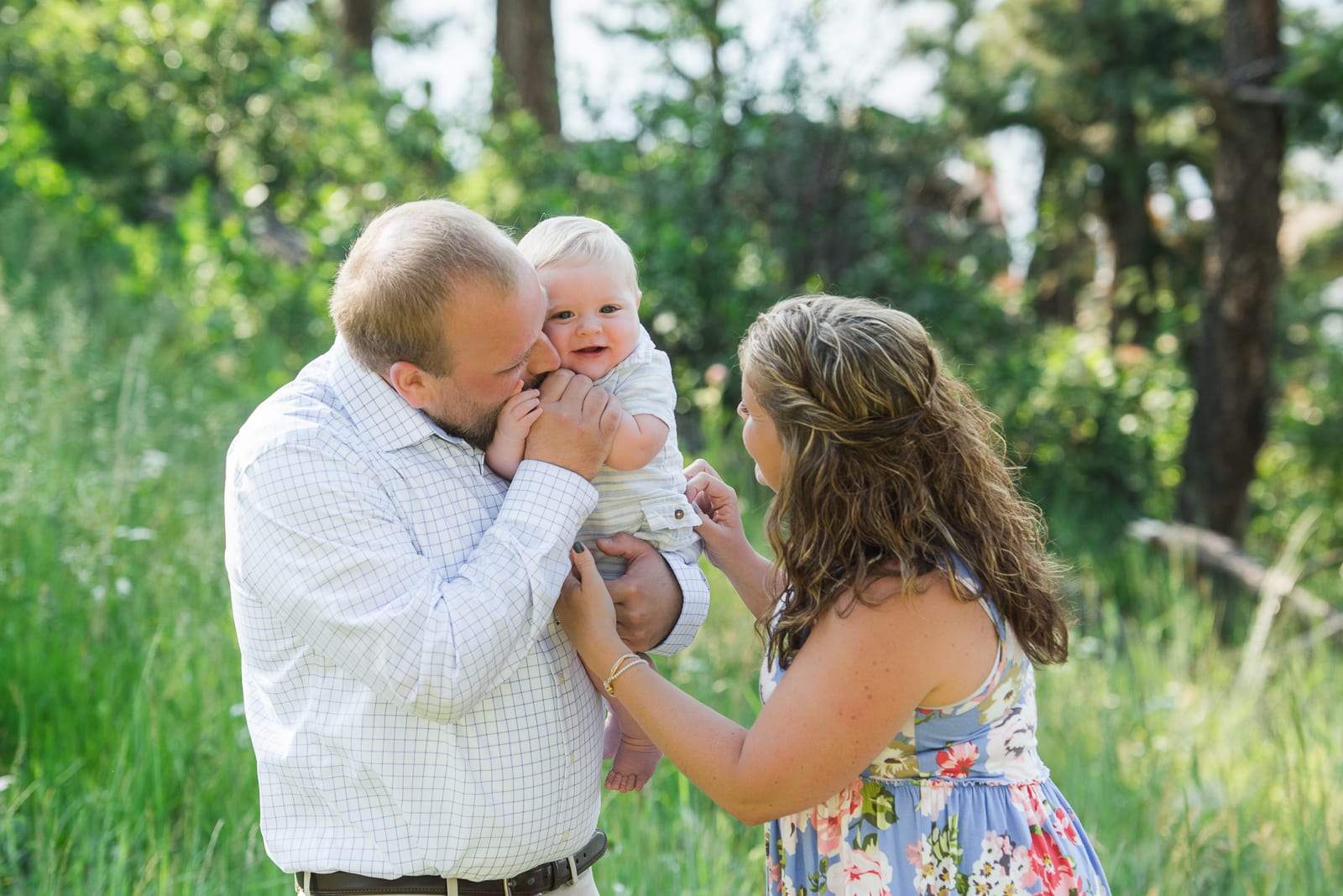 A Family with Flare | Family Photo | Lookout Mountain | From the Hip Photo