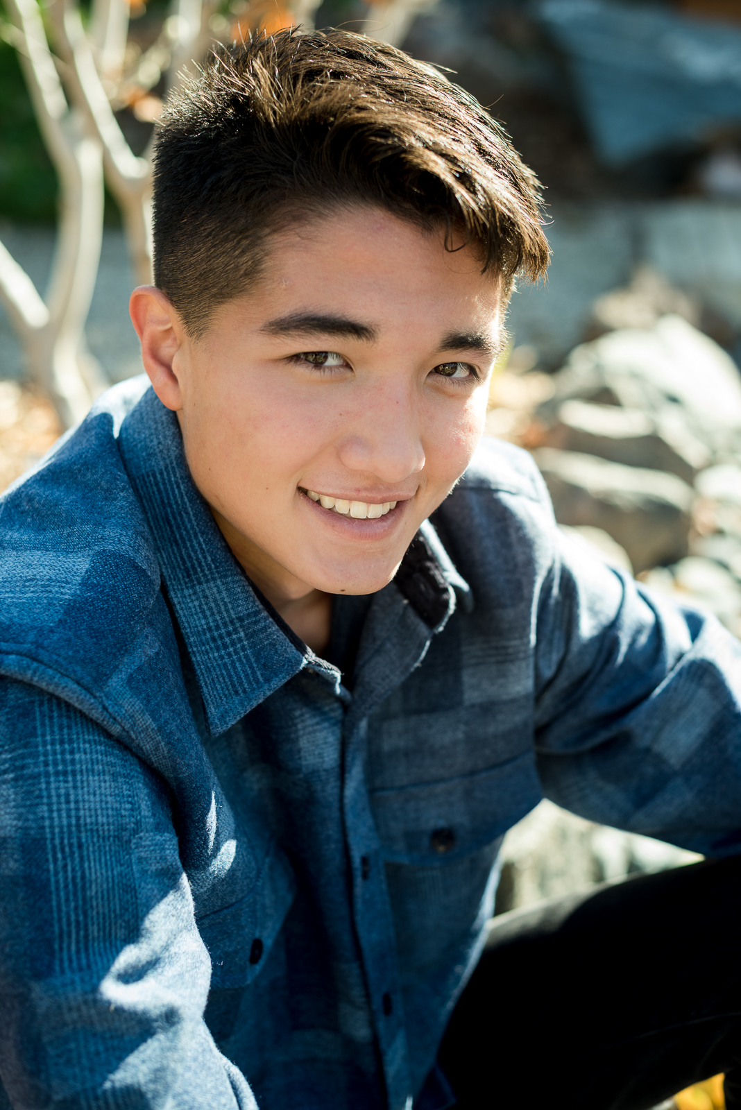 Annie & Adam | A Backyard Family Photo Session