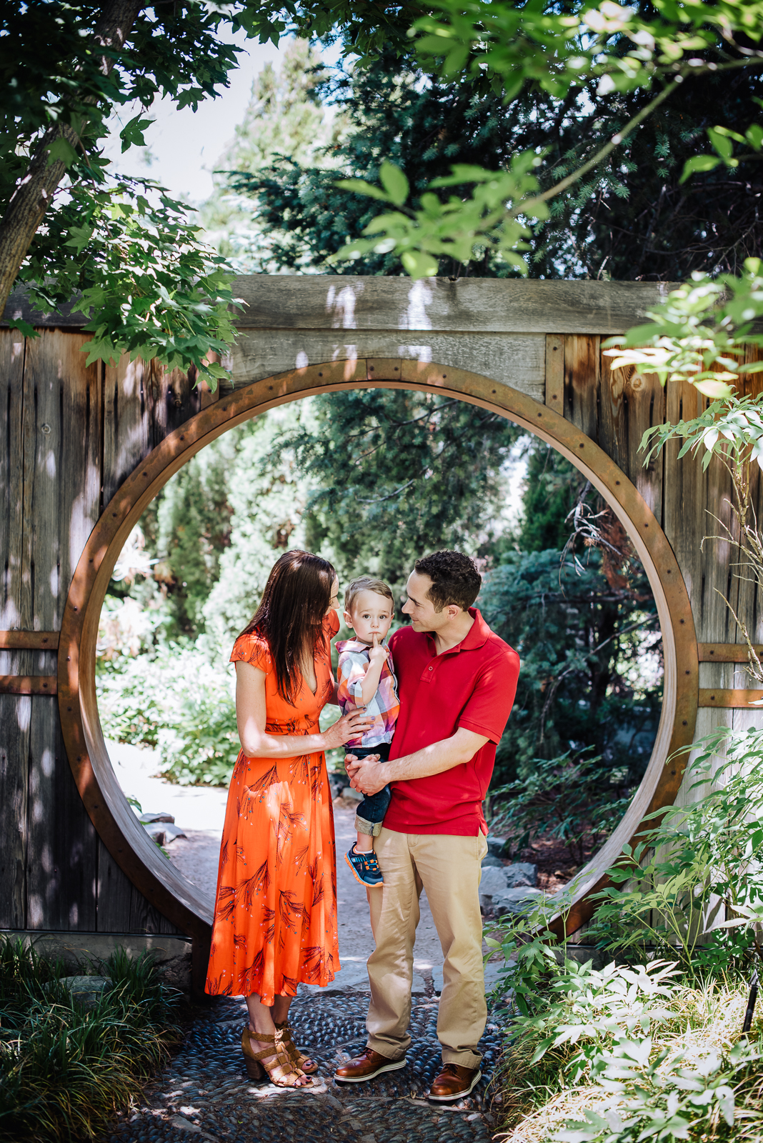 The Spraco Family | Family Photo | Botanic Gardens | From the Hip Photo