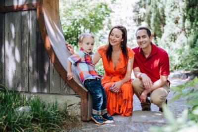 The Spraco Family | Family Photo | Botanic Gardens | From the Hip Photo
