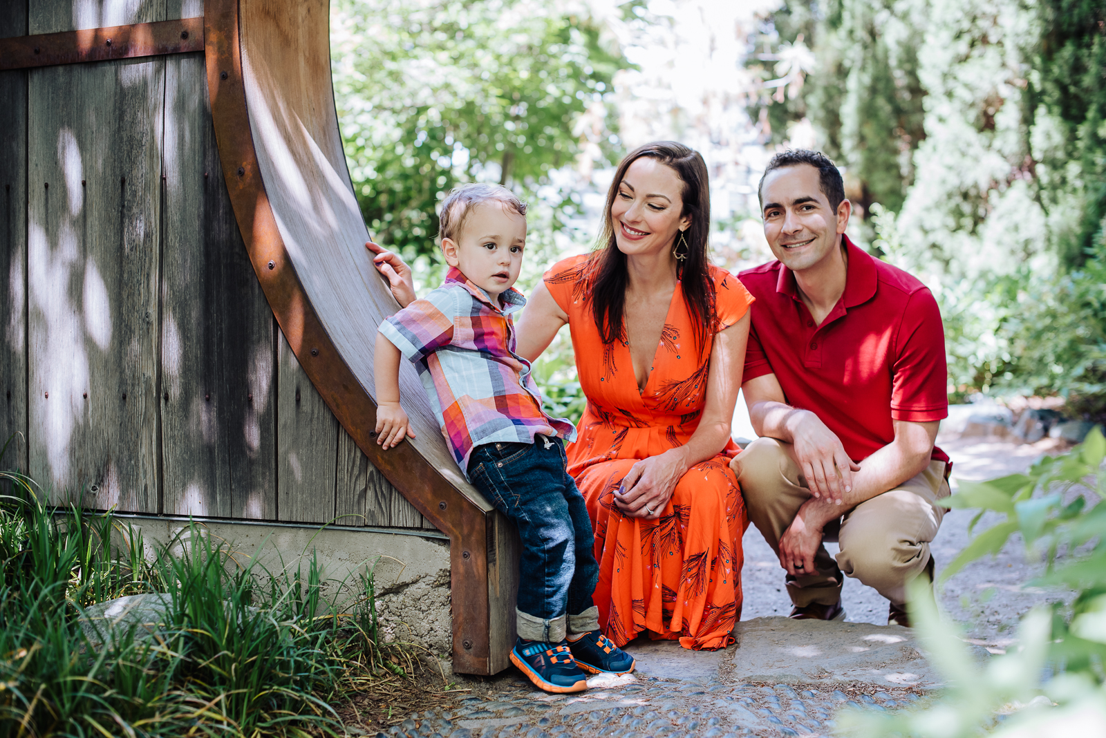 The Spraco Family | Family Photo | Botanic Gardens | From the Hip Photo