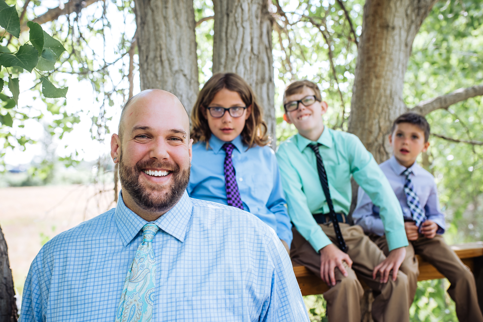 The Winters Family | Family Photo | South Platte Park | From the Hip Photo
