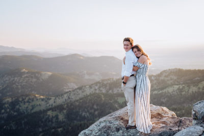 Love at Lost Gulch | Engagement Photo | Lost Gulch Overlook | From the Hip Photo