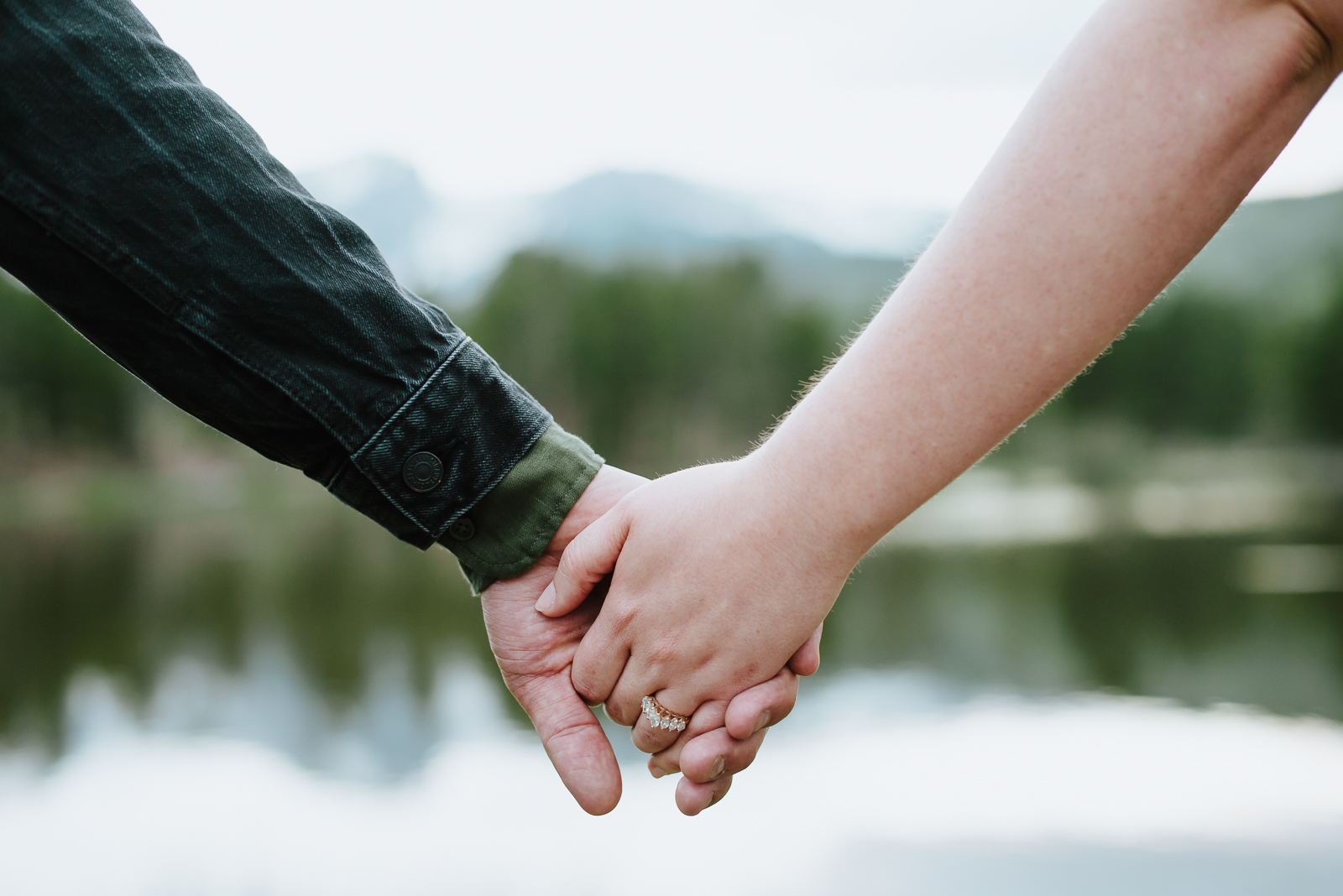 Corianne & Kristopher | Engagement Photo | Rocky Mountain National Park | From the Hip Photo