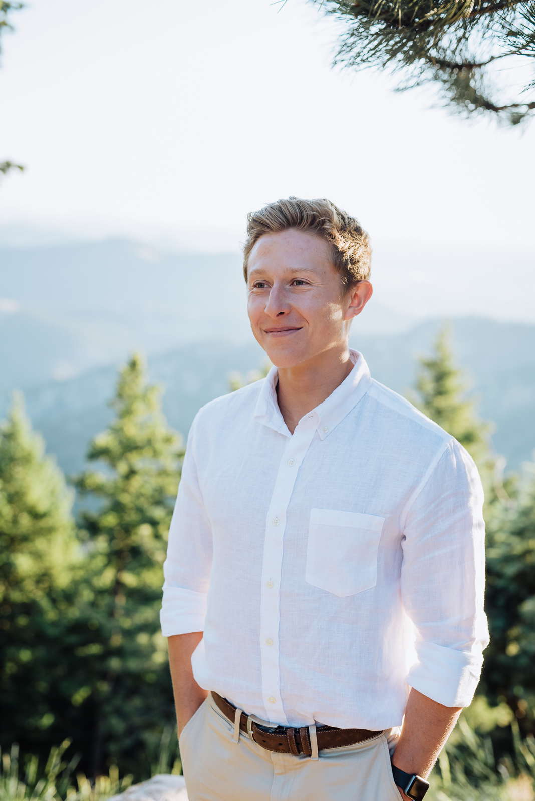 Love at Lost Gulch | Engagement Photo | Lost Gulch Overlook | From the Hip Photo