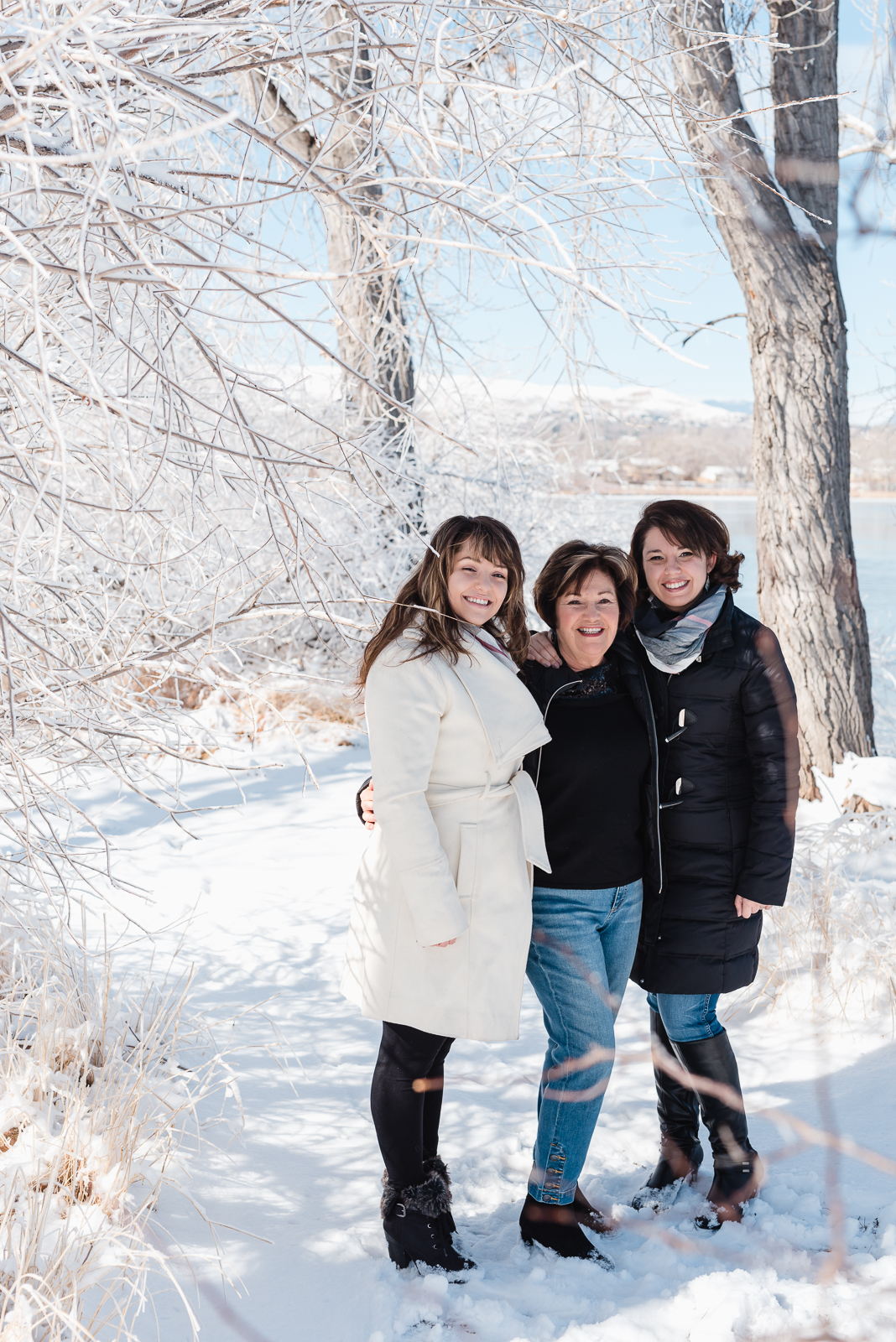 February Snow | Family Photo | Kendrick Lake Park | From the Hip Photo