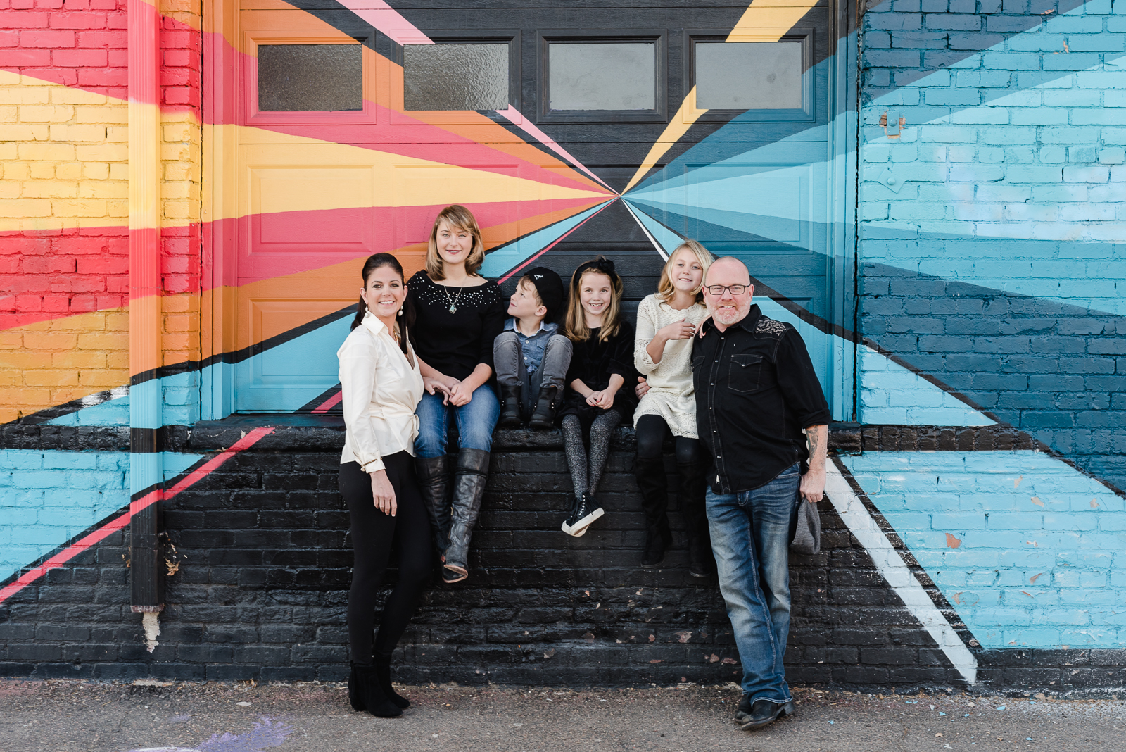 Life in Color | Family Photo | RiNo | From the Hip Photo