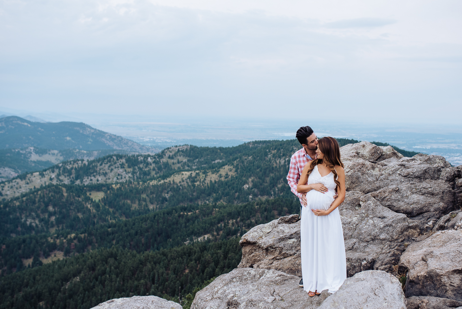 Alexandra & Noam | Maternity Photos | Lost Gulch Overlook | From the Hip Photo