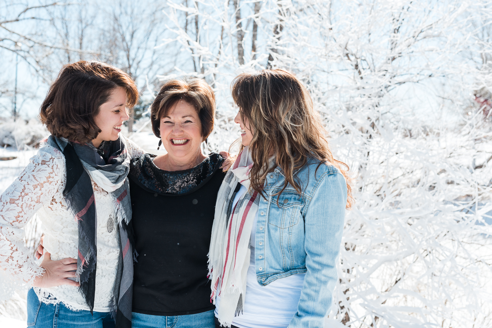 February Snow | Family Photo | Kendrick Lake Park | From the Hip Photo