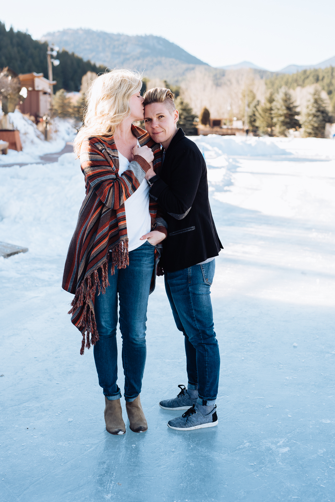 Lisa & Jen | An Evergreen Lake Engagement